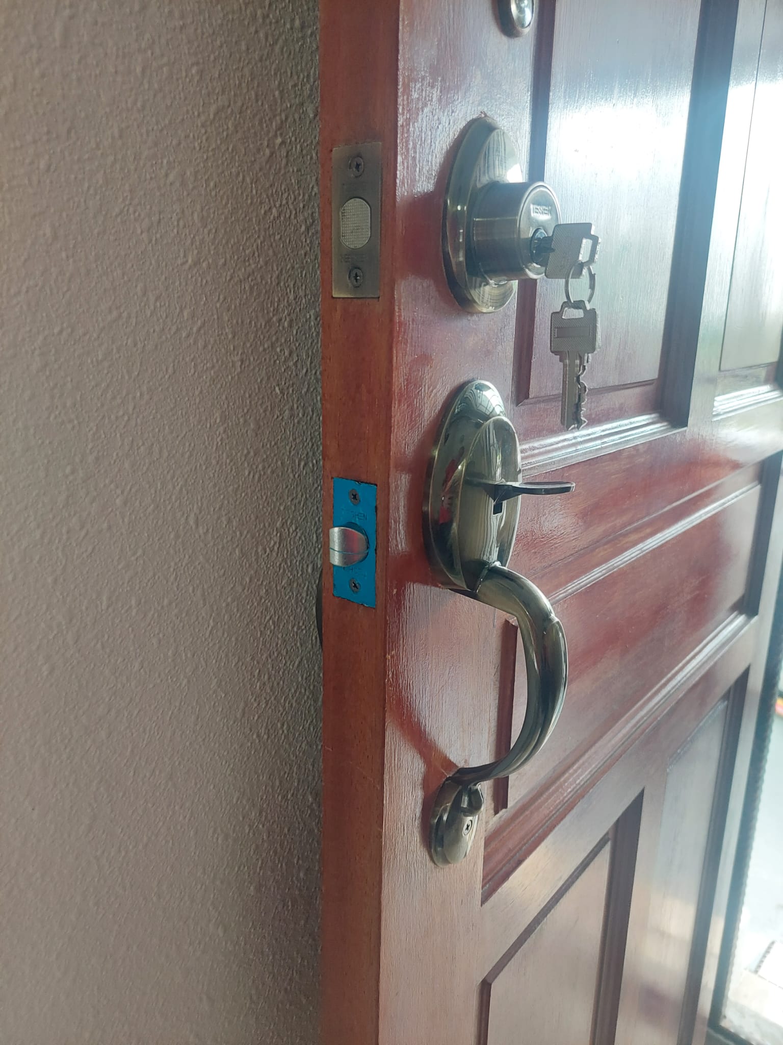 Deadbolt handleset 3(after)